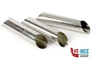 utensili vari SET 3 STAMPI CANNOLI SICILIANI CM 12DIAMETRO 2,5 METALLURGICA ITALO OTTINETTI