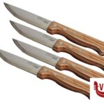 acciaio SET4 COLTELLI BISTECCA-STEAK HOUSE- PEDRINI