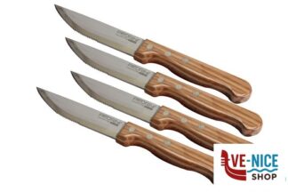 acciaio SET4 COLTELLI BISTECCA-STEAK HOUSE- PEDRINI