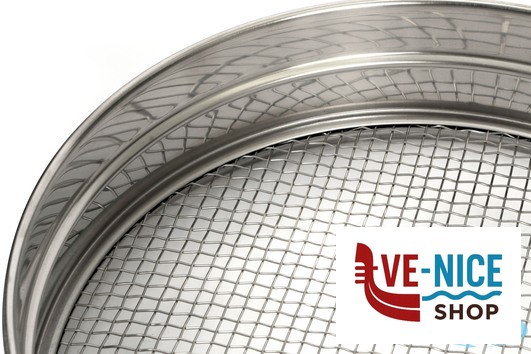preparazione cibi SETACCIO PESCE INOX CM 35 RETE 11X9 MM PINTI INOX - immagine 2