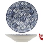 ceramica SINTRA BLUE-PIATTO PASTA CM.27,5 INTERNO CM 17 RH40654-JS106D IMPORT TAVOLA PROFESSIONAL