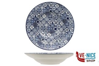 ceramica SINTRA BLUE-PIATTO PASTA CM.27,5 INTERNO CM 17 RH40654-JS106D IMPORT TAVOLA PROFESSIONAL