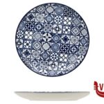 ceramica SINTRA BLUE-PIATTO PIANO CM.20 RH40069-8-JS106D IMPORT TAVOLA PROFESSIONAL