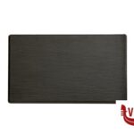 0 SLATE-VASSOIO IN MELAMINA NERA EFFETTO ARDESIA GN 1.2 CM 32,5X26,5 H. 1,2 CON PIEDINI ANTISCIVOLO 83956 APS  ASSHEUER POTT GMBH E CO KG