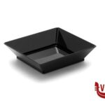 plastica SMALL P.NERO-CONFEZIONE.25 VASSOI CM 6 GOLD PLAST