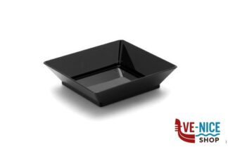 plastica SMALL P.NERO-CONFEZIONE.25 VASSOI CM 6 GOLD PLAST