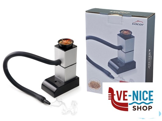 utensili vari SMOKEY - AFFUMICATORE MAGIC INCLUSA BUSTA ESSENZA LEGNO 100 GRAMMI BATTERIA NON INCLUSA LACOR MENAJE PROFESIONAL S.L. - immagine 2