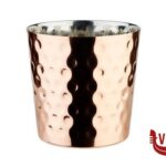 ciotolina SNACKHOLDER-COPP RAME INOX CM.8,5,H 8,5 APS  ASSHEUER POTT GMBH E CO KG