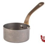inox SNACKHOLDER- MINI CASSERUOLA INOX CM 7  H 3,5 EFFETTO VINTAGE APS  ASSHEUER POTT GMBH E CO KG