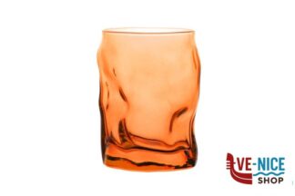 vetro SORGENTE LIGHT ARANCIO BICCHIERE ACQUA CL 30 BORMIOLI ROCCO
