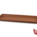 sottovasi SOTTOCASSETTA CM 40 COLORI TERRACOTTA TERAPLAST