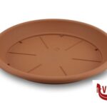 sottovasi SOTTOVASO TONDO CM 24 COLORI TERRACOTTA TERAPLAST