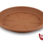 0 SOTTOVASO IN PLASTICA CM.26 COLOR TERRA COTTA  11026 TERAPLAST