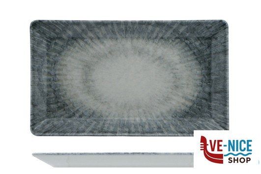 piano SPACE - KIMI PIATTO RETTANGOLARE CM 26X15 SATURNIA