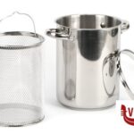 pentolame SPARGY - ASPARAGERA INOX CON COPERCHIO CM.16  IMPERIAL INOX IMPORT COTTURA