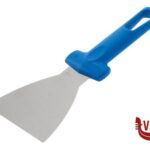 utensili da cucina SPATOLA TRIANGOLARE ACCIAIO INOX CM 10 FLESSIBILE GI METAL