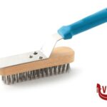SPAZZOLA PER GRIGLIA ACCIAIO CON RASCHIETTO 15X4X5 GI METAL accessori 1 pezzi