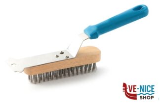 accessori SPAZZOLA PER GRIGLIA ACCIAIO CON RASCHIETTO 15X4X5 GI METAL