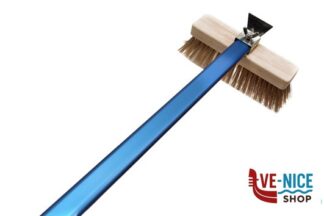 altri SPAZZOLA ORIENTABILE PULIZIA FORNO SETOLE OTTONE CM 20X6 H11 CON MANICO CM 150  AC-SP GI METAL