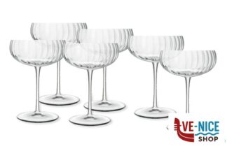 vetro SPEAKEASIES-CONFEZIONE 6 COPPE CHAMPAGNE COCKTAIL CL30 13190-01 BORMIOLI LUIGI