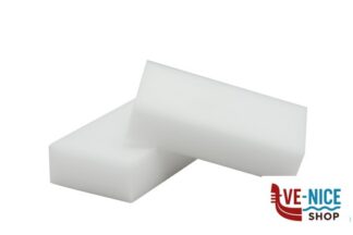 altri SET DA 2 SPUGNE IN SCHIUMA DI MELAMINA PER PULIRE QUALSIASI RESIDUO DI PENNARELLO A GESSO LIQUIDO DALLE LAVAGNE CM 10,5X6X2,5 SPONGE-2 SECURIT