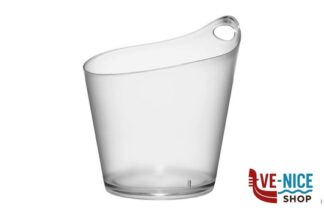 glacette/secchiello ghiaccio SPUMANTIERA SALSA TRASPARENTE 4-5 BOTTIGLIE FB 10 BREVETTI WAF