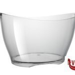 glacette/secchiello ghiaccio SPUMANTIERA ICEBERG  TRASPARENTE 5-6 BOTTIGLIE   FB-03 BREVETTI WAF