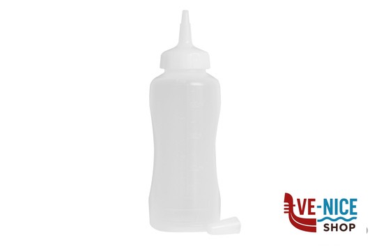 gastronorm SQUEEZE MINI DOSATORE TRASPARENTE GRADUATO 25 CL ARAVEN