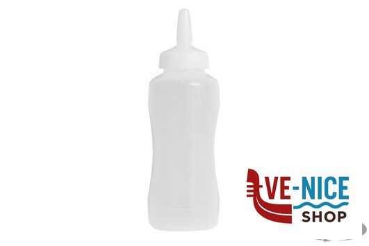 gastronorm SQUEEZE MINI DOSATORE TRASPARENTE GRADUATO 25 CL ARAVEN - immagine 3