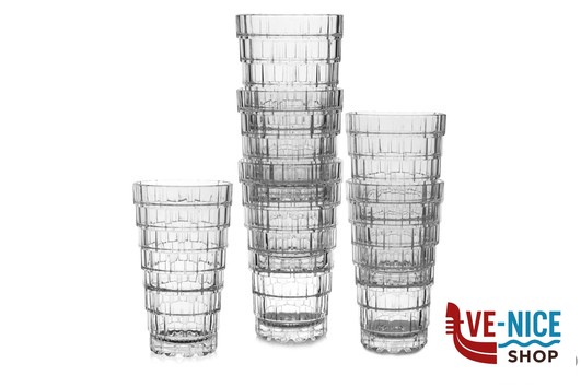 altri bicchieri STACK - CONFEZIONE 6 BICCHIERI HB CL 39 H14,1 27614020006 RCR CRISTALLERIA ITALIANA