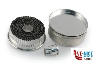 preparazione cibi STAMPO CERCHIO FESTONATA SCATOLATA11PZ 6422 METRO CALDER