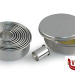 preparazione cibi STAMPO CERCHIO LISCIO SCATOLATO 11 PEZZI  6432 METRO CALDER