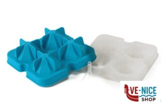 utensili vari STAMPO SILICONE 4 DIAMANTI DI GHIACCIO 5X5X4 4540 ILSA