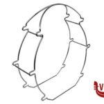 alzate STAND TEA ESPOSITORE INOX  CM 36,2X13,5X38,5 DALEBROOK SUPPLIES LIMITED