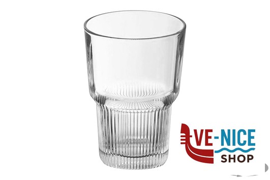 vetro STARLINE - CONFEZIONE 6 BICCHIERI ALTI CL 35 IMPILABILI IN VETRO TEMERATO ARC INTERNATIONAL FRANCE - immagine 2