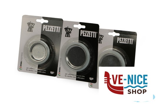 accessori STEEL BLISTER 2 GUARNIZIONI 1 FILTRO TAZZE 4 1347 GHIDINI CIPRIANO - immagine 2