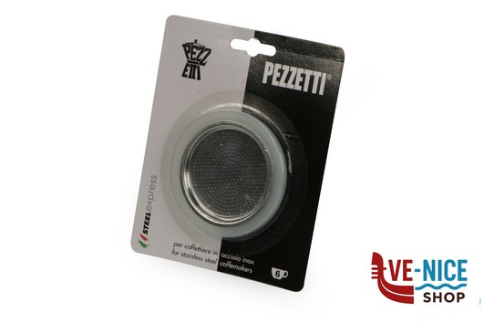 accessori STEEL BLISTER 2 GUARNIZIONI 1 FILTRO TAZZE 4 1347 GHIDINI CIPRIANO