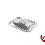 inox STEEL INOX-COPERCHIO RETTANGOLARE CM 25X19 107124 STEEL PAN SRL