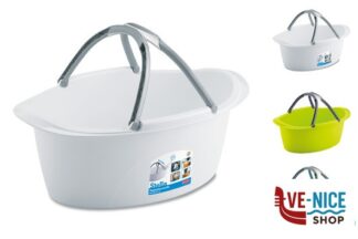 contenitori STELLA-SUPER BACINELLA OVALE 60X40X25 STEFANPLAST