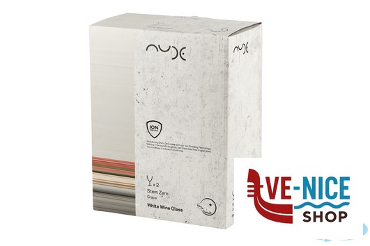 calici vino STEM ZERO GRACE-CONFEZIONE 2 CALICI VINO BIANCO CL 63 H.25 NUDE PASABAHCE - immagine 4