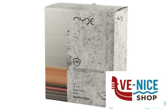 calici vino STEM ZERO GRACE-CONFEZIONE 2 CALICI VINO ROSSO CL 80 H.27 NUDE PASABAHCE - immagine 4