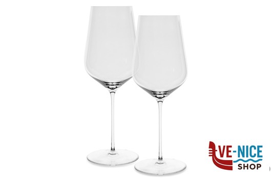 calici vino STEM ZERO TRIO-CONFEZIONE 2 CALICI VINO ROSSO CL 51 H.23 NUDE PASABAHCE