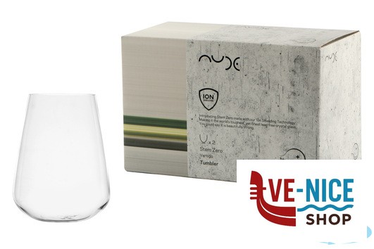 bicchieri acqua STEM ZERO VERTIGO-CONFEZIONE 2 BICCHIERI ACQUA CL 45 SOFFIATO A BOCCA MANUALMENTE 22365 PASABAHCE - immagine 3