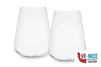 bicchieri acqua STEM ZERO VERTIGO-CONFEZIONE 2 BICCHIERI ACQUA CL 45 SOFFIATO A BOCCA MANUALMENTE 22365 PASABAHCE