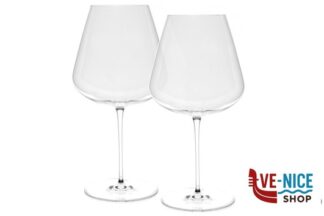 calici vino STEM ZERO VERTIGO ELEGANT-CONFEZIONE 2 CALICI VINO ROSSO CL 65 SOFFIATI A BOCCA MANUALMENTE 32017 PASABAHCE