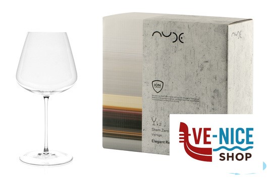 calici vino STEM ZERO VERTIGO ELEGANT-CONFEZIONE 2 CALICI VINO ROSSO CL 95 SOFFIATI A BOCCA MANUALMENTE 32016 PASABAHCE - immagine 3