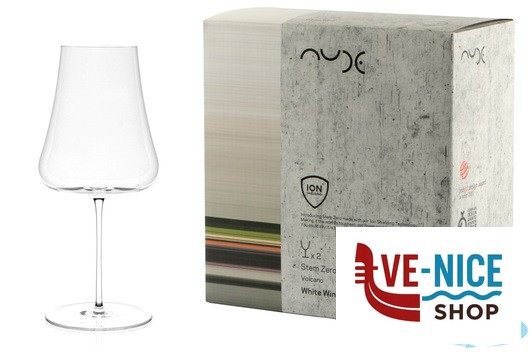 calici vino STEM ZERO VOLCANO-CONFEZIONE 2 CALICI VINO BIANCO CL 70 SOFFIATI A BOCCA MANUALMENTE 32020 PASABAHCE - immagine 3