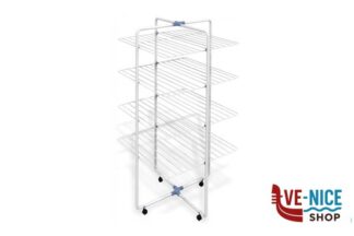 stendi biancheria STENDITORE GIMI A TORRE VIP 4 PIANI ACCIAIO-SPAZIO DI STENDITURA 40 METRI GIMI