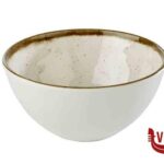 melamina STONE ART-INSALATIERA MELAMINA EFFETTO PUNTINATO CON BORDO MARRONECM 15XH.7,5 84525 APS  ASSHEUER POTT GMBH E CO KG