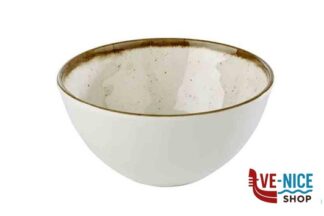 melamina STONE ART-INSALATIERA MELAMINA EFFETTO PUNTINATO CON BORDO MARRONECM 15XH.7,5 84525 APS ASSHEUER POTT GMBH E CO KG